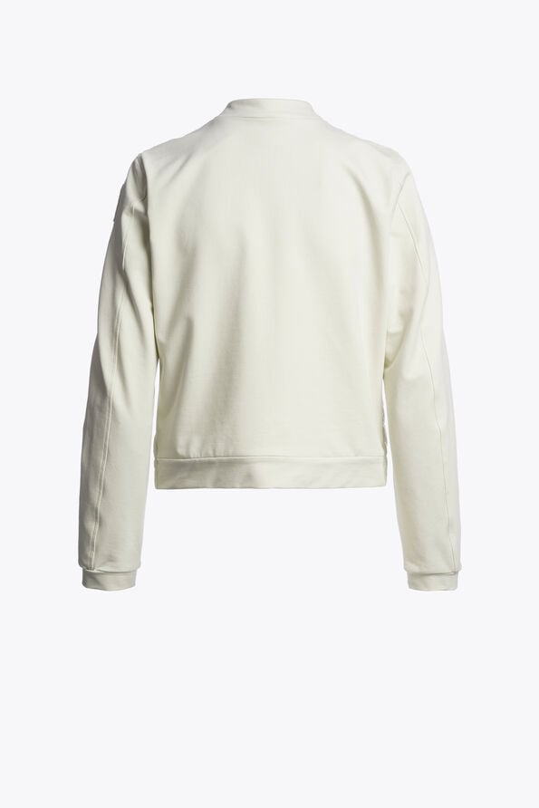 Parajumpers CORINA - HYBRID SWEAT MOSSY CHALK 26SMPWHYFP33P550277