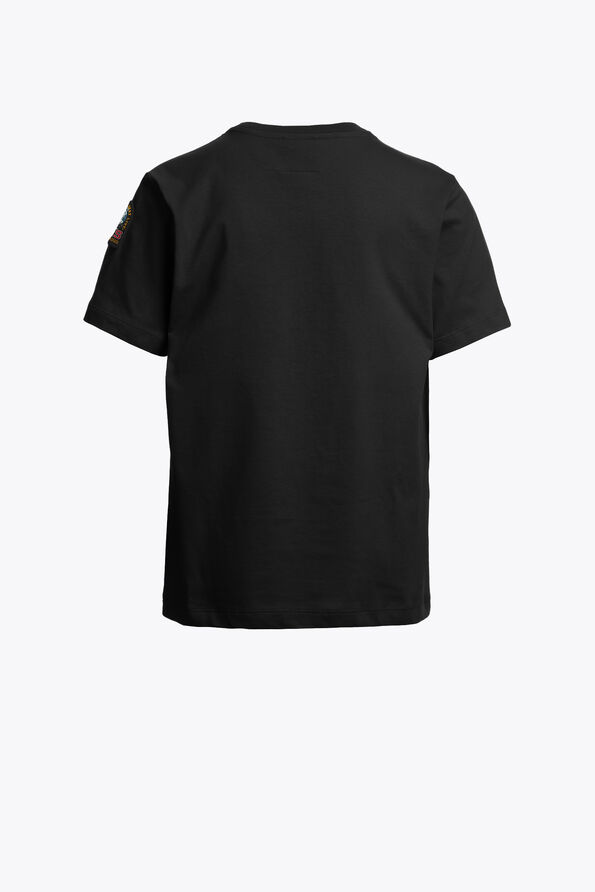 Parajumpers SHISPARE - T-SHIRT BLACK 25WMPBTSEY67PBP0541