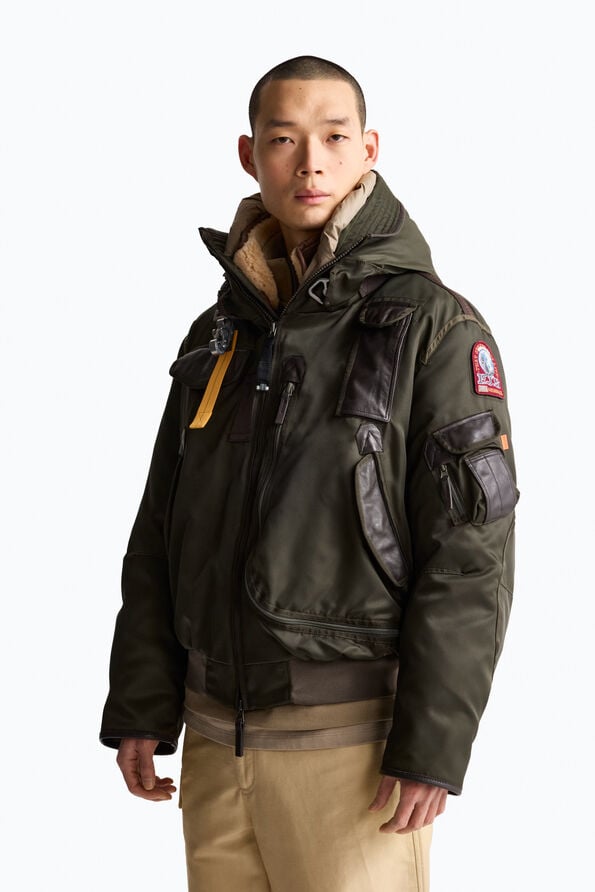 Parajumpers GOBI 20TH - DOWN BOMBER BLACK 26WMPMJKBV01P020541