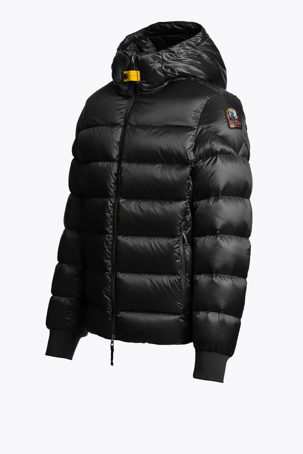 Parajumpers PHARRELL - HOODED BOMBER BLACK 26WMPMPUSX13P070541