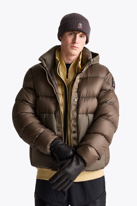 Parajumpers WUNCAR - SHEARLING GLOVES BLACK 26WMPAGLGL14PAP0541