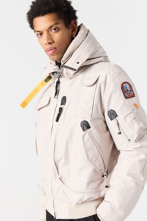 Parajumpers GOBI - HOODED BOMBER BLUE NAVY 25WMPMJKMA01P010316