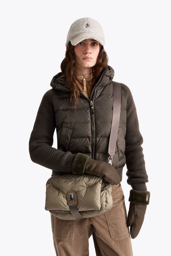 Parajumpers KELLIE - BAGUETTE BAG SLATE MUD 26WMPABABA34PAM0128