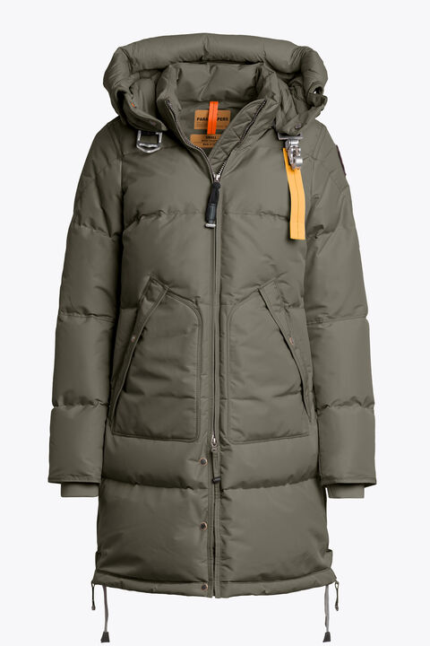 Parajumpers LONG BEAR - HOODED PARKA THYME 24WMPWJKMA33P510610