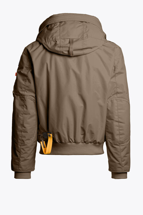 Parajumpers GOBI - HOODED BOMBER SLATE MUD 26WMPMJKMA01P010128