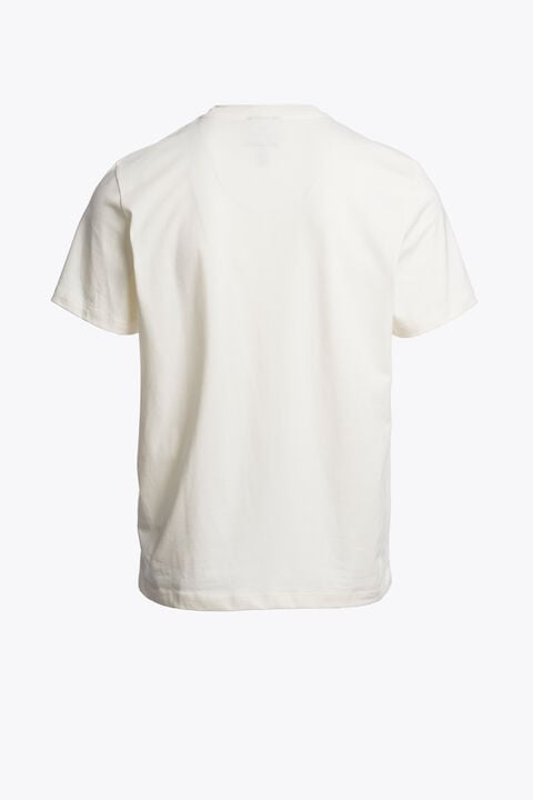 Parajumpers PATCH - T-SHIRT WARM IVORY 26WMPMTSER01P170132