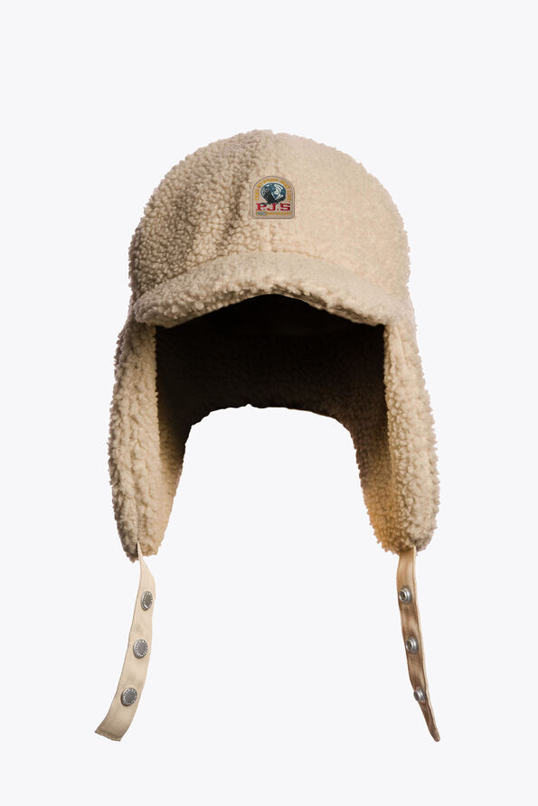 Parajumpers VEVEY - CURLY FLEECE JOCKEY HAT SUN KISSED 26WMPAHAHA41PAN0253