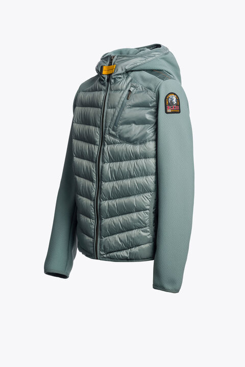 Parajumpers NOLAN - HYBRID JACKET PURITAN GREY 25WMPBHYWU62PBH0104