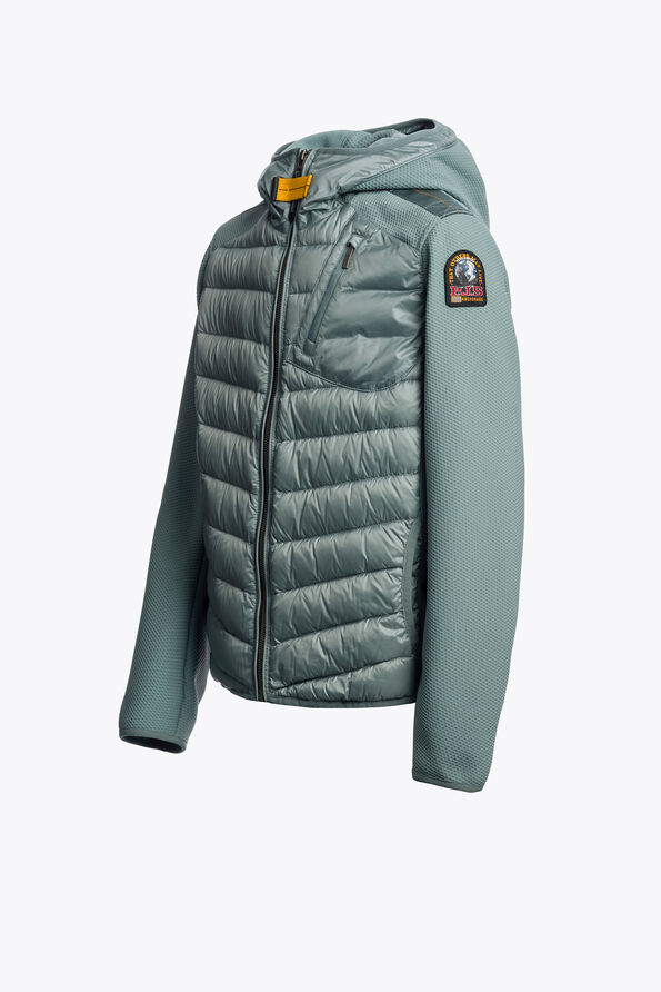 Parajumpers NOLAN - HYBRID JACKET PURITAN GREY 25WMPBHYWU62PBH0104