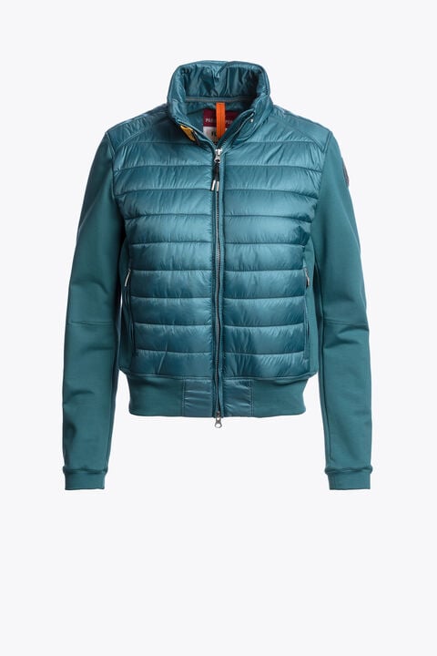 Parajumpers ROSY - HYBRID SWEAT DUSTY PETROL 26SMPWHYFP32P550286