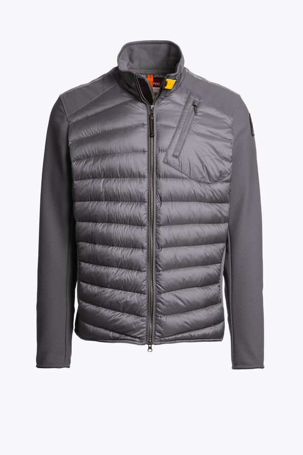 Parajumpers JAYDEN - HYBRID JACKET PEWTER 26WMPMHYWU01P100735