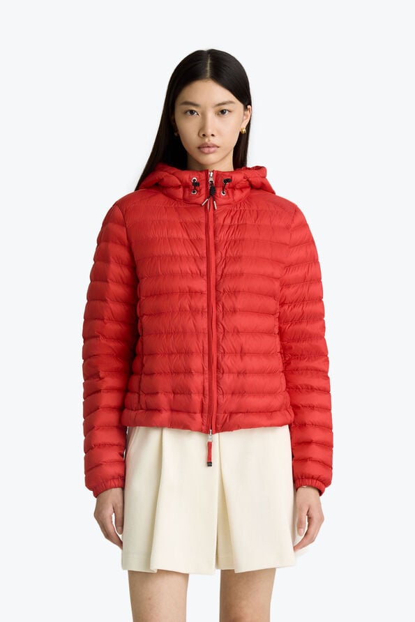 Parajumpers RORY - SHORT DOWN JACKET CHERRY RED 26SMPWPUSL31P530288