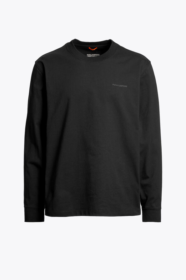 Parajumpers ROYAL - LONG SLEEVE T-SHIRT BLACK 26WMPMTSJC03P150541