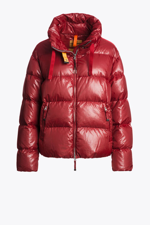Parajumpers SIBERIA - SHORT PUFFER RIO RED 25WMPWPUHF34P720310