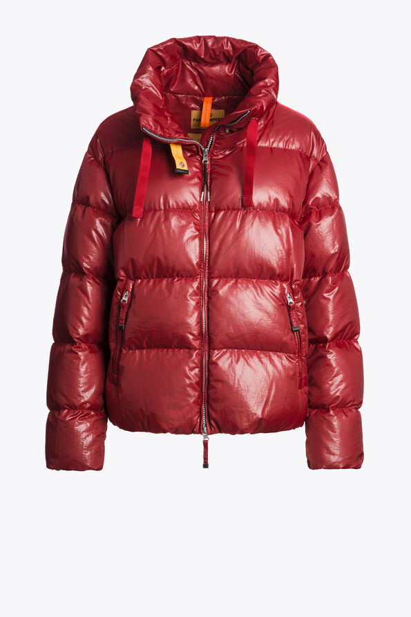 Parajumpers SIBERIA - SHORT PUFFER RIO RED 25WMPWPUHF34P720310