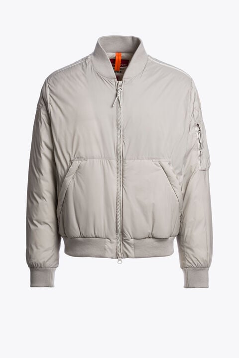 Parajumpers NORDEGG - DOWN BOMBER MID GREY 26WMPMJKTA03P420137
