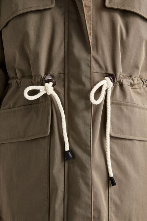 Parajumpers NARUSE - HOODED PARKA SLATE MUD - TANDORI 26WMPWJKBI32P66B070