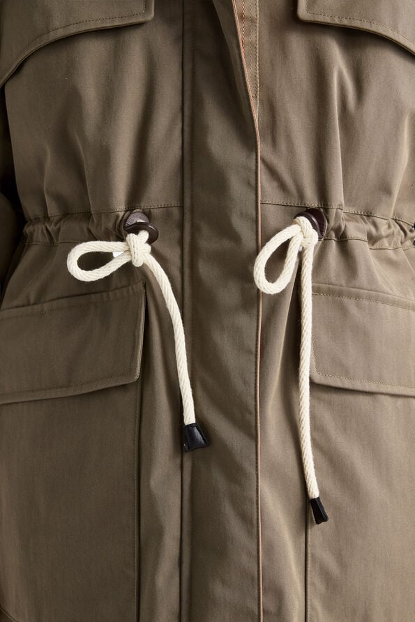 Parajumpers NARUSE - HOODED PARKA SLATE MUD - TANDORI 26WMPWJKBI32P66B070