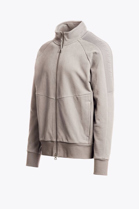 Parajumpers OTGON - FULL-ZIP SWEATSHIRT MID GREY 26WMPMFLTZ05P480137