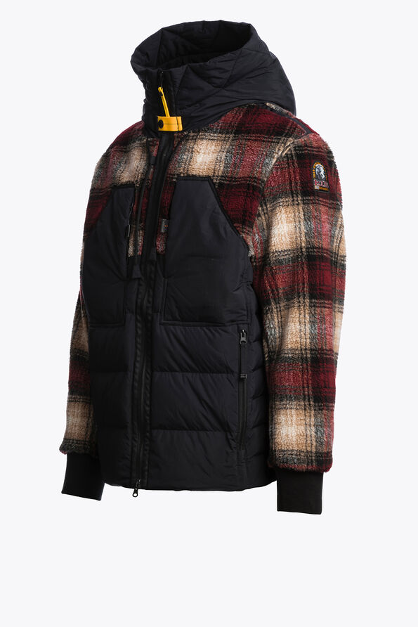 Parajumpers YOUNG - CURLY FLEECE HOODIE RED - BLACK - WHITE - BEIGE 25WMPMJKHP02P31M007