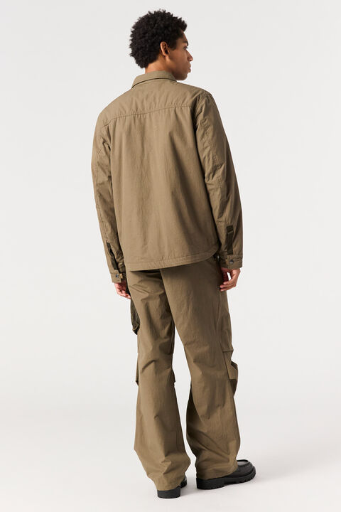 Parajumpers ZACHARY - OVERSHIRT EARTH  -  DEEP MOSS 25WMPMOSLA01P43B038