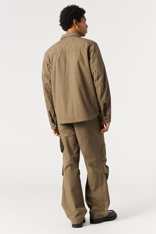 Parajumpers ZACHARY - OVERSHIRT EARTH  -  DEEP MOSS 25WMPMOSLA01P43B038