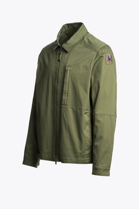 Parajumpers ARABBA - OVERSHIRT LICHEN KHAKI 26SMPMOSHI02P180284