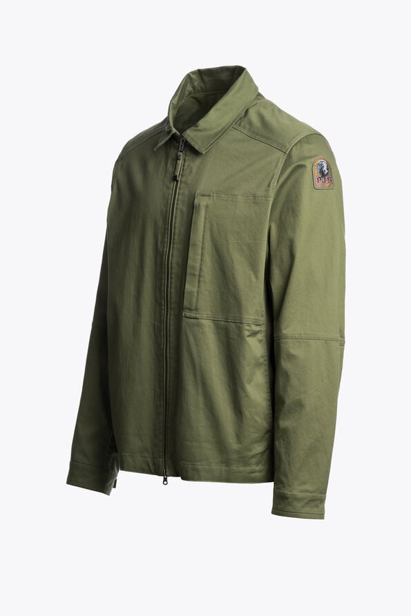 Parajumpers ARABBA - OVERSHIRT LICHEN KHAKI 26SMPMOSHI02P180284