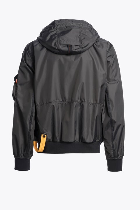 Parajumpers GOBI - HOODED BOMBER OFF-BLACK 26SMPMJKMA01P010600