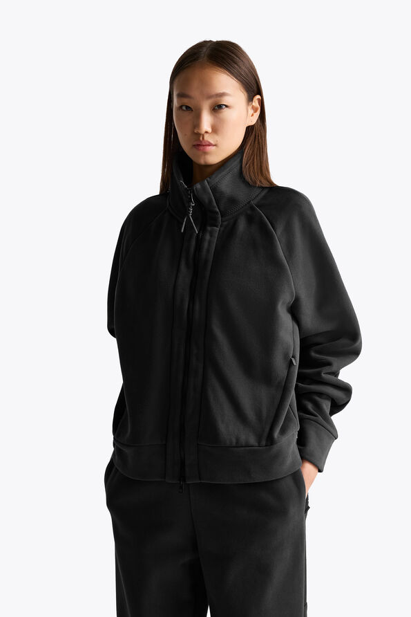 Parajumpers VALAMARA - FULL-ZIP FLEECE BLACK 26WMPWFLTZ34P880541