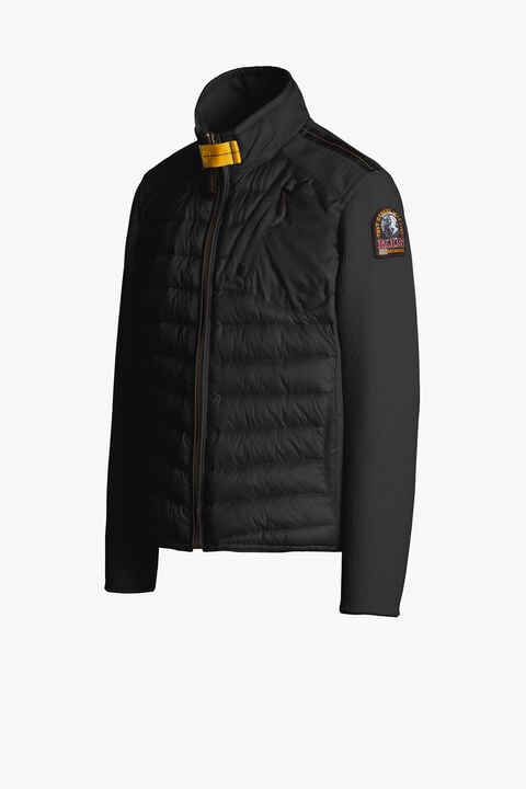 Parajumpers JAYDEN - HYBRID JACKET BLACK 26SMPBHYWU61PBD0541