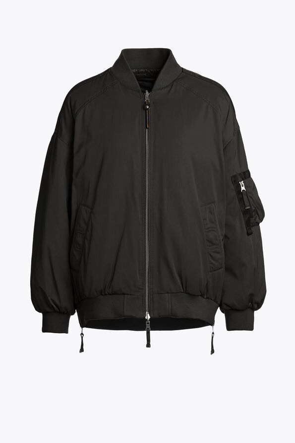 Parajumpers BOMB - REVERSIBLE BOMBER BLACK 25WMPWJKIN32P960541