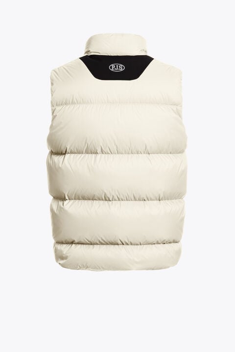 Parajumpers ROYDALE - DOWN VEST WARM IVORY 26WMPMPUPP03P050132