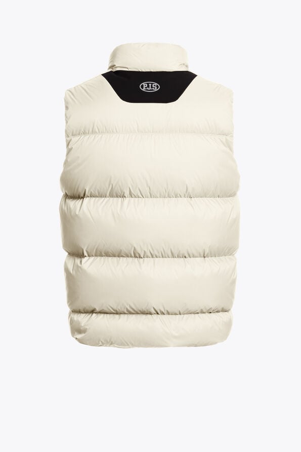 Parajumpers ROYDALE - DOWN VEST WARM IVORY 26WMPMPUPP03P050132
