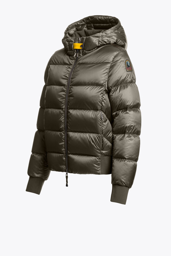 Parajumpers MARIAH - HOODED DOWN JACKET TAGGIA OLIVE 26WMPWPUSX42P580218