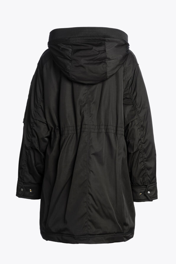 Parajumpers NETTIE - HOODED PARKA BLACK 25WMPWJKIN33P960541