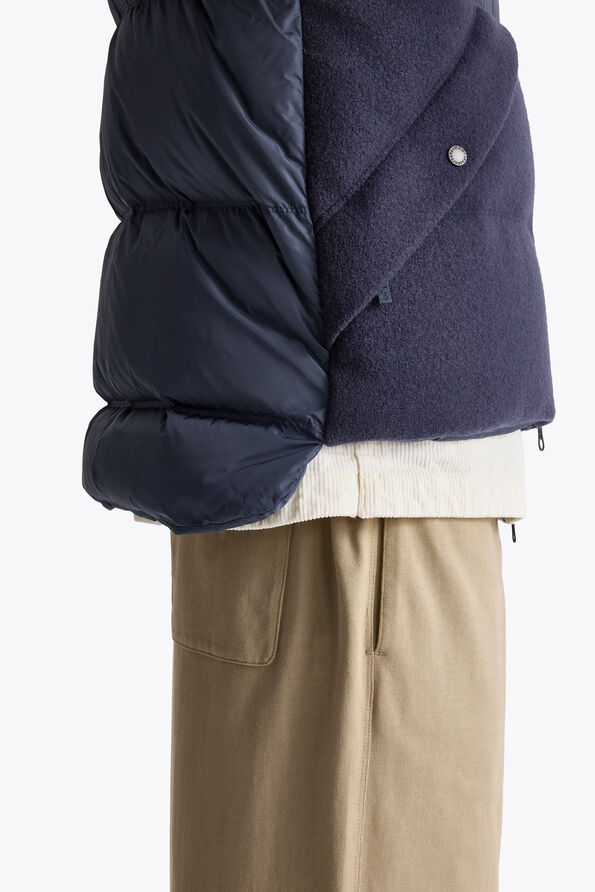 Parajumpers VARONE - GILET EN LAINE BLUE NAVY 26WMPMHYLV02P250316