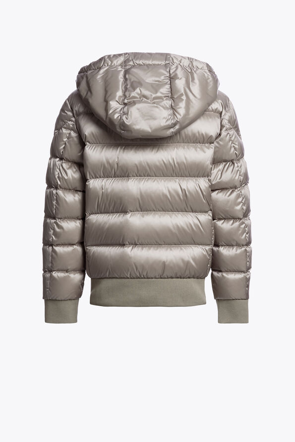 Parajumpers PHARRELL - BOMBERJACKE MIT KAPUZE MID GREY 26WMPBPUSX73PBC0137