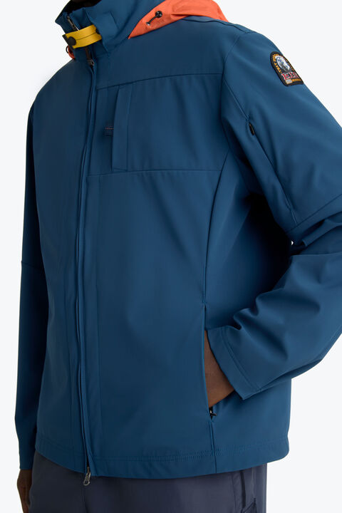 Parajumpers HOOPER - WINDBREAKER JACK BLACK 26SMPMJKEE02P030541