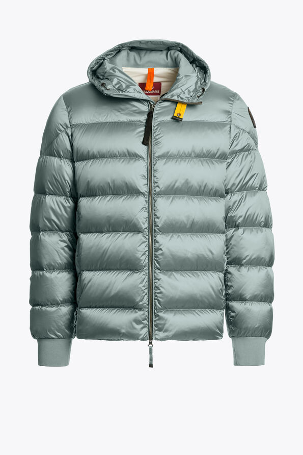 Parajumpers PHARRELL - HOODED BOMBER PURITAN GREY 25WMPMPUSX13P240104