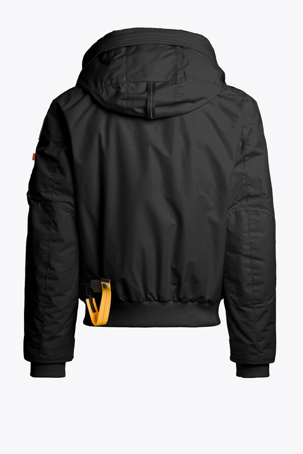 Parajumpers GOBI - HOODED BOMBER BLACK 26WMPMJKMA01P010541