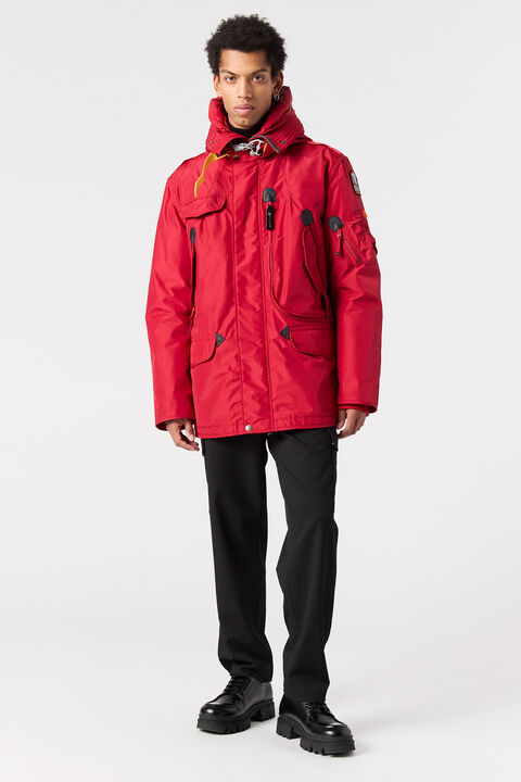 Parajumpers RIGHT HAND - HOODED JACKET MASTIC 25WMPMJKMA03P010772