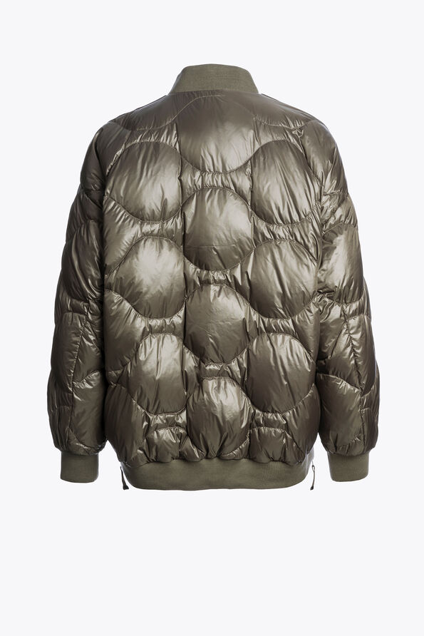 Parajumpers BOMB - REVERSIBLE BOMBER OLIVE GREY 25WMPWJKIN32P960103