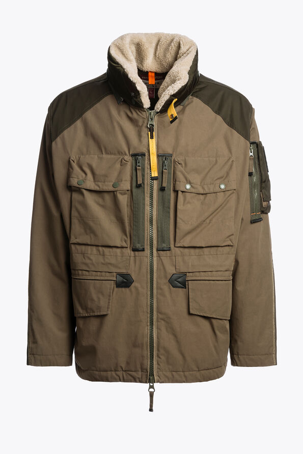 Parajumpers SWORD B. - FIELD JACKET EARTH  -  DEEP MOSS 25WMPMJKHW02P09B038
