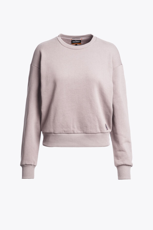 Parajumpers MATETSI - SWEATSHIRT COL ROND VINTAGE LILAC 26WMPWFLFJ31P650122