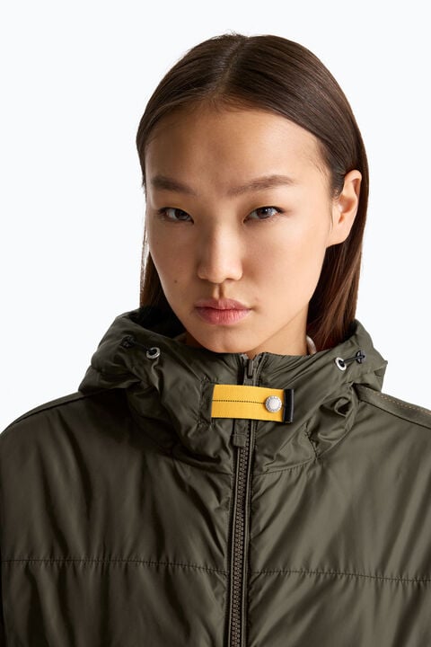 Parajumpers NALINA - HOODED DOWN JACKET TAGGIA OLIVE 26WMPWJKTM31P600218