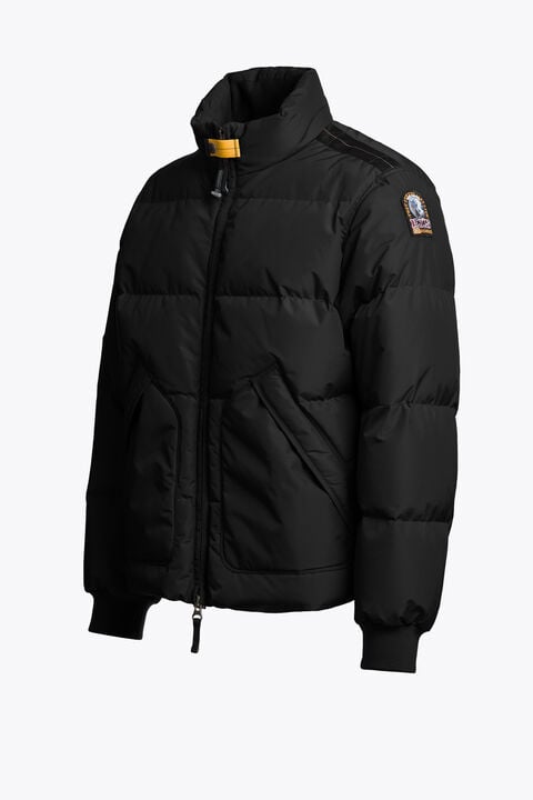 Parajumpers WARMHALI - SHORT JACKET BLACK 26WMPMJKMA09P010541
