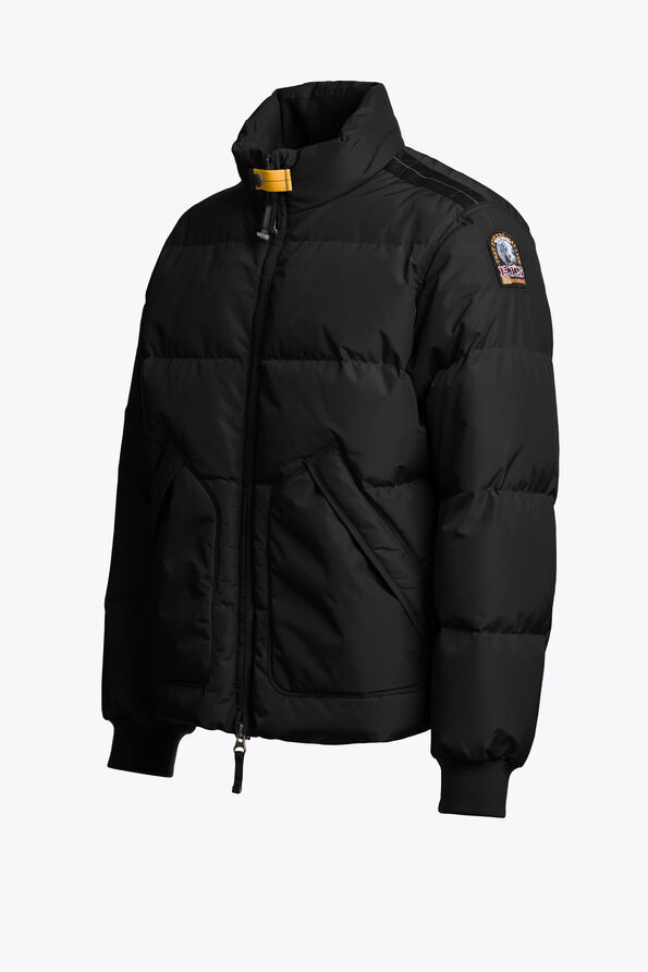 Parajumpers WARMHALI - SHORT JACKET BLACK 26WMPMJKMA09P010541