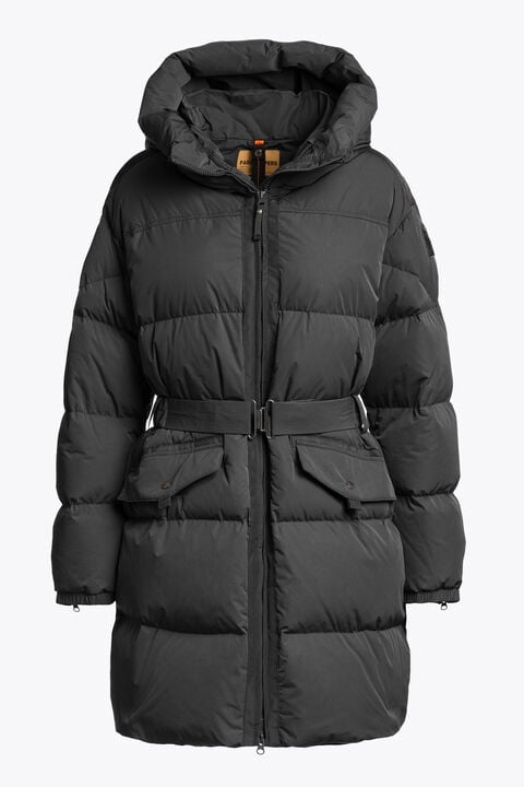 Parajumpers ROSEHALL - LONG JACKET BLACK 26WMPWPUHF32P750541