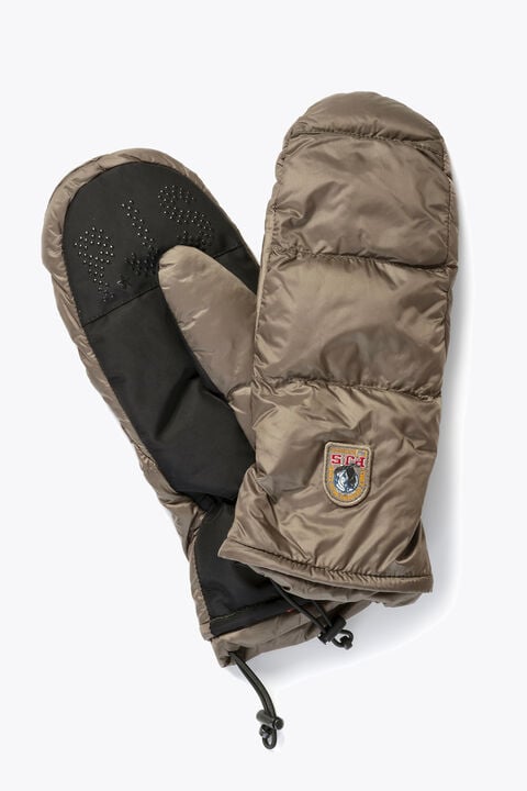 Parajumpers JOLLEY - PADDED MITTENS SLATE MUD 26WMPAGLGL35PAM0128